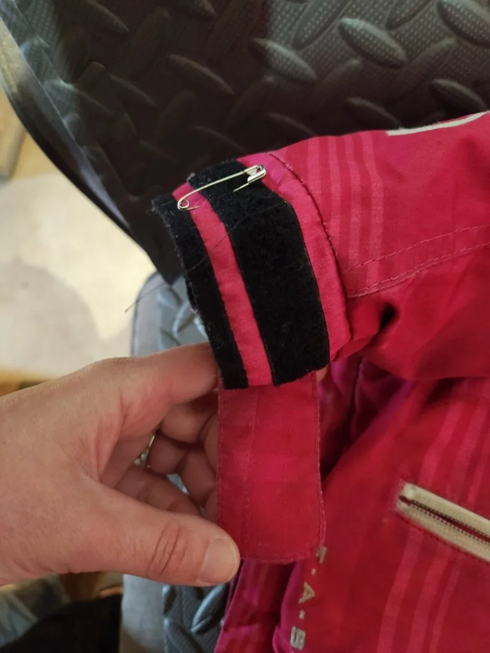 Girls size 10 FXR jacket, Pink